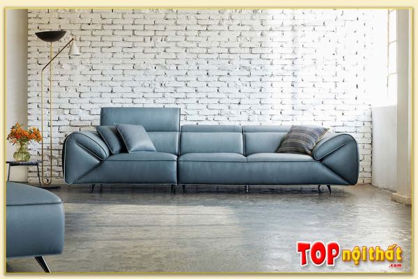 Hình ảnh Chụp chính diện ghế sofa văng đẹp SofTop-0852