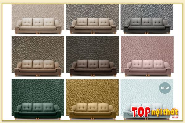 Hình ảnh Màu sắc chất liệu da làm ghế sofa SofTop-0883