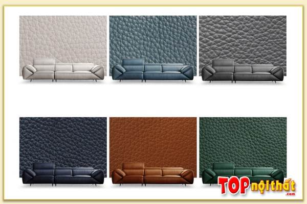 Hình ảnh Màu sắc chất liệu ghế sofa đẹp SofTop-0852