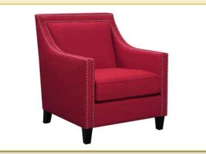 Hình ảnh Góc nghiêng ghế sofa đơn bọc nỉ đẹp Softop-1370