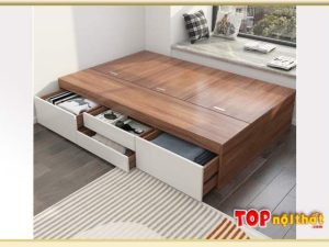 Hình ảnh Giường ngủ đơn giản gỗ công nghiệp đẹp GNTop-0248
