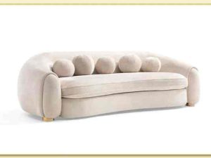 Hình ảnh Sofa văng nỉ đẹp hiện đại kiểu dáng độc đáo Softop-1501